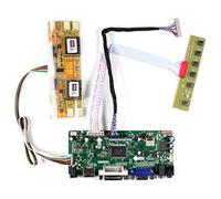 Carte contrôleur VGA DVI LCD pour écran LCD 1024 x 768 LTM150XH LTA150B850F LQ150X1LW71N LQ150X1LW73 15" 20 Broches 4CCFL LVDs