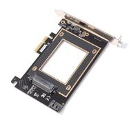 Carte convertisseur NVMe SSD, extension PCI-E X16 vers U.2 SFF8639 Riser, prise en charge Ultra rapide des canaux pci-express V3.0 X16