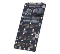 Carte convertisseur NVMe vers SATAIII et SFF 8643 à 2 fonctions pour améliorer les performances de l'ordinateur, transfert de données rapide