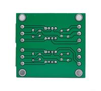 Carte convertisseur professionnelle à double canal avec DRV134PA pour équilibrer le signal audio avec faible distorsion et gain fixe