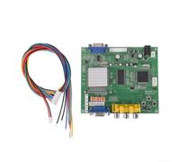 Carte convertisseur RVB vers VGA pour jeux d'arcade CGA EGA YUV Adaptateur de signal Auto Scan HD Sortie 1080p Support CRT LCD Moniteur GBS8200