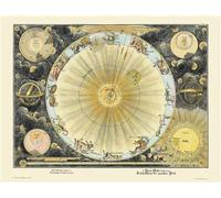 Carte - Creatio Universi Edition bilingue français-anglais - Johann Scheuchzer - Reliefs Editions - Coffret - Atlas / carte