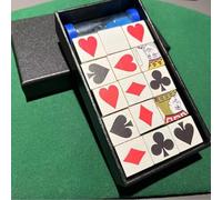 Carte cube tours de magie Carte sélectionnée apparaissant sur des cubes Magic Close-up Illusions Gimmicks Mentalisme Props