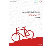 Carte cycliste du Danemark n° 8 - Bornholm | Scanmaps