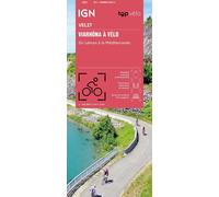 Carte cycliste - La Viarhôna, du Léman à la Méditerannée | IGN