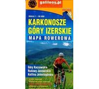Carte cycliste - Monts des Géants, Monts Izera 1:50 000