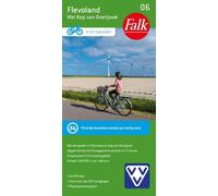 Carte cycliste n° 06 - Kop van Overijssel (Pays-Bas) | Falk
