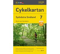 Carte cycliste n° 07 - Smaland Sud-ouest (Suède) | Norstedts