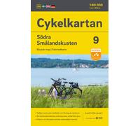 Carte cycliste n° 09 - Smaland Côte Sud (Suède) | Norstedts