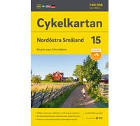 Carte cycliste n° 15 - Smaland Nord-est (Suède) | Norstedts
