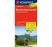 Carte cycliste n° F3094 - Schwarzwald Nordschwarzwald (Allemagne) | Kompass