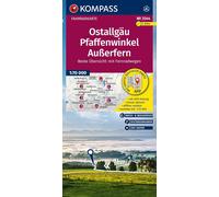 Carte cycliste n° F3344 - Ostallgäu, Pfaffenwinkel, Ausserfern (Allemagne) | Kompass