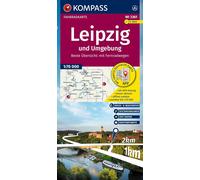 Carte cycliste n° F3361 - Leipzig & environs (Allemagne) | Kompass
