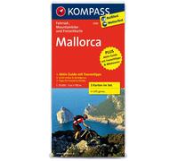 Carte cycliste n° F3500 - Majorque 2-Set + Aktiv Guide | Kompass