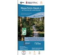 Carte cycliste - Province de Luxembourg - Centre | NGI