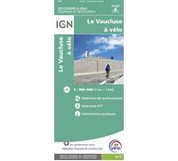 Carte cycliste - Vaucluse à vélo | IGN