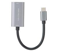 Carte d’acquisition vidéo Type-C HDMI vers Type-C, entrée 4K, sortie 1080P ; appareil d’acquisition plug-and-play pour jeux et streaming en direct, compatible PC et boîtier Android