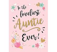 Carte d’anniversaire moderne pour tante - 20,3 x 15,2 cm - Piccadilly Greetings