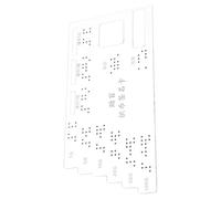 Carte D’attention Acrylique en Braille pour Services Bancaires Quotidiens | Format Portable, Lecture Précise des Valeurs, Usage Pratique pour Activités Journalières et Besoins Financiers