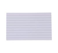 Carte d ' étude 50 feuilles de cartes colorées, White | 50 feuilles de cartes de notes colorées papier de note 3x5 pouces carte d ' étude à larges lignes, pour fournitures