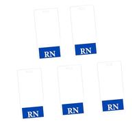 Carte d ' identification verticale d ' assistant d ' insigne, Blue | Assistant de badge d ' infirmière professionnel, acrylique imperméable, carte de de badge d ' identification