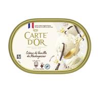 CARTE D’OR Glace en bac Vanille de Madagascar - 900 ml
