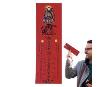 Carte d' - Tai Sui 2025, Charme de Fortune du Zodiaque Chinois, de prière en Papier | Carte de bénédiction pour Le succès de la prospérité, Nous Un