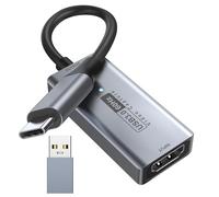 Carte d'acquisition vidéo Newhope, Carte de Capture 4K HDMI vers USB C 3.0, 1080P HD 60fps Live and Record Video Audio Grabber pour Les Jeux, Le Streaming, l'enseignement, la vidéoconférence