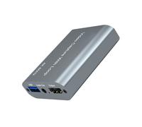 Carte D'Acquisition Vidéo USB 4K à 60 Hz Compatible , Appareil de Diffusion en Direct pour Jeux Vidéo, Boîtier D'Enregistrement Vidéo HD 1080p
