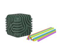 Carte d'activité sensorielle en Silicone 3D - Jouet Fidget interactif Double Face pour Le soulagement des contraintes | Enfants 3+, Adultes, autisme et Outil de calmant du TDAH - Parfait pour Les
