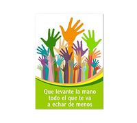 Carte d'adieu aux mains 15 x 23 cm