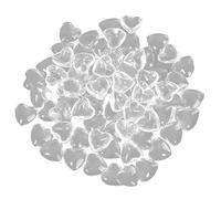 Carte d'affichage de couleur de l'ongle Coeur en forme dossier plat faux ongle affichage du graphique 100pcs, carte d' couleur clou