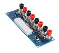 Carte d'alimentation, Alimentation avec XH-M229 24 Broches Port ATX Indicateur d'alimentation Interrupteur d'alimentation ATX Ordinateur PC Alimentation Module de Carte