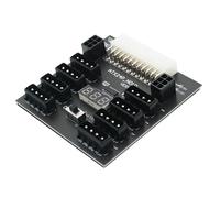 Carte D'alimentation Atx 800w, Version Améliorée, Avec Connecteur D'alimentation 4 Broches Et 6 Broches, 5v/12v, Pour Le Minage De Chia