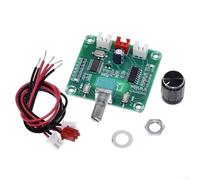 Carte d'alimentation audio XH-A158 ultra transparente avec puce PAM8403 - Module de bricolage - 5 W - Double canal stéréo - DC5 V - Kit de composants électroniques en résine métallique - Design léger