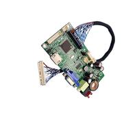 Carte d'alimentation de Remplacement, Compatible avec écran LCD 17-27 Pouces, Carte de Commande HDMI VGA vers LVDS, Carte mère de contrôle FHD, rétroéclairage intégré, câble 30 Broches(1920-1080)