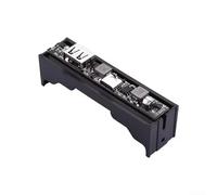 Carte d'alimentation sans interruption, ports de charge USB pour sauvegarde protégée contre les surtensions pour vidéosurveillance 7,3 cm (support de batterie du module)