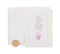 Carte d'amitié religieuse en papyrus (les amis sont des anges)