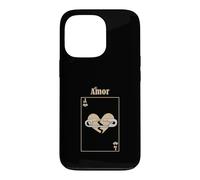 Carte d'amour Perdue Couleur bronzée Coque pour iPhone 13 Pro