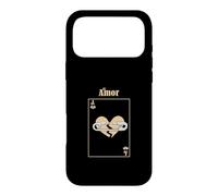 Carte d'amour Perdue Couleur bronzée Coque pour iPhone 17 Pro Max