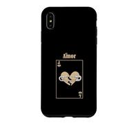 Carte d'amour Perdue Couleur bronzée Coque pour iPhone XS Max