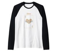 Carte d'amour Perdue Couleur bronzée Manche Raglan