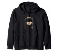 Carte d'amour Perdue Couleur bronzée Sweat à Capuche