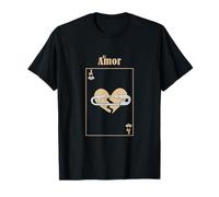 Carte d'amour Perdue Couleur bronzée T-Shirt