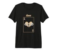Carte d'amour Perdue Couleur bronzée T-Shirt Haut de Gamme