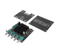Carte D'amplificateur de Puissance Bluetooth ZK-MT21, 2.1 Canaux DC 12V à 24V Module D'amplificateur de Puissance Audio HiFi DIY pour Haut-parleurs 20 à 100W 4 à 8Ω