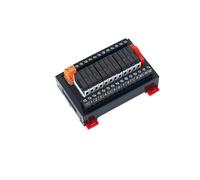 Carte d'amplificateur de sortie, Module de relais sur Rail DIN, carte de commande 6/8/12/16 route 5V12V24V NPN/PNP universel 1 pièces(5V DC,SK1210)