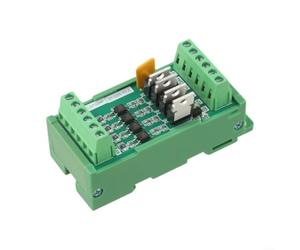 Carte d'amplification 4 canaux PLC DC 12/24 V NPN/PNP entrée optocoupleur isolation pour commande industrielle de relais d'électrovanne (PNP)