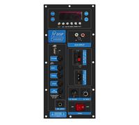 Carte d'amplification Bluetooth haute puissance pour haut-parleur trolley 8-18 pouces, module d'amplification audio extérieur mono/stéréo, prise UE