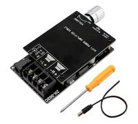 Carte d'amplification Hi-Fi Bluetooth 5.0 2x50W avec TPA3116D2 - Amplificateur numérique stéréo double canal 5-27V DC & Filtre Hi-Fi haute qualité pour un son haute performance